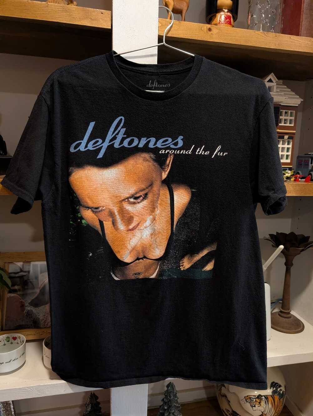 Deftones Album Cover Around The Fur Black T-shirt Size Medium